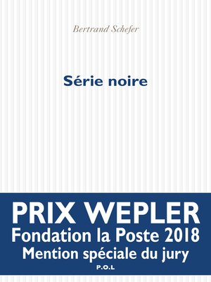 cover image of Série noire